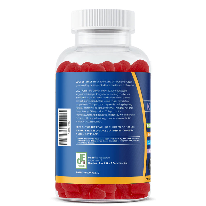 Organic Kids Probiotic Gummies - 30 Day Supply